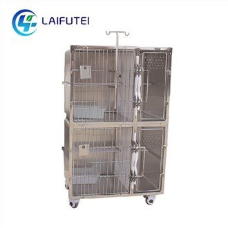 Stainless hlau Cat Cages